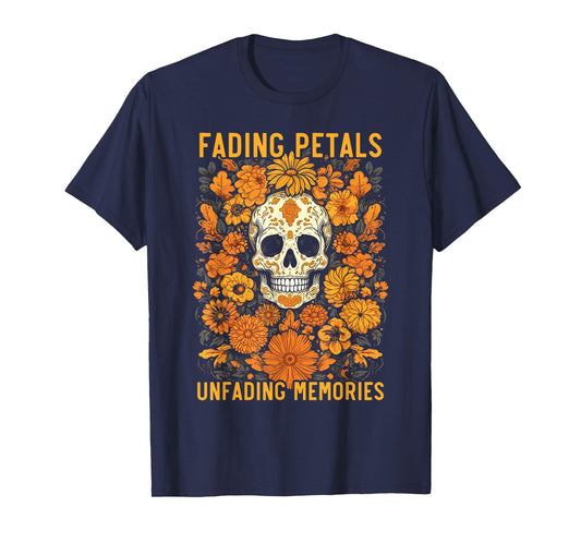 Dia De Los Muertos Sugar Skull Skeleton Mexican Holiday T-Shirt