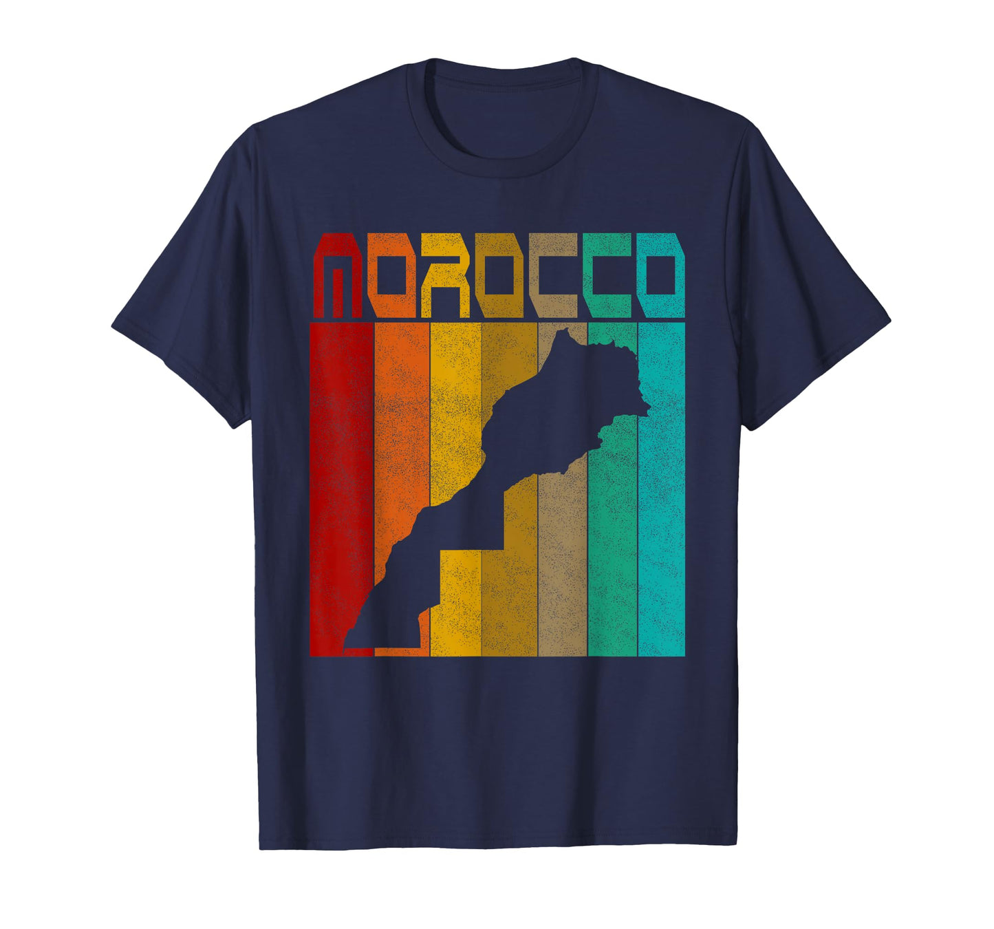 Morocco Map, I Love Morocco Map Morocco Moroccan Pride T-Shirt