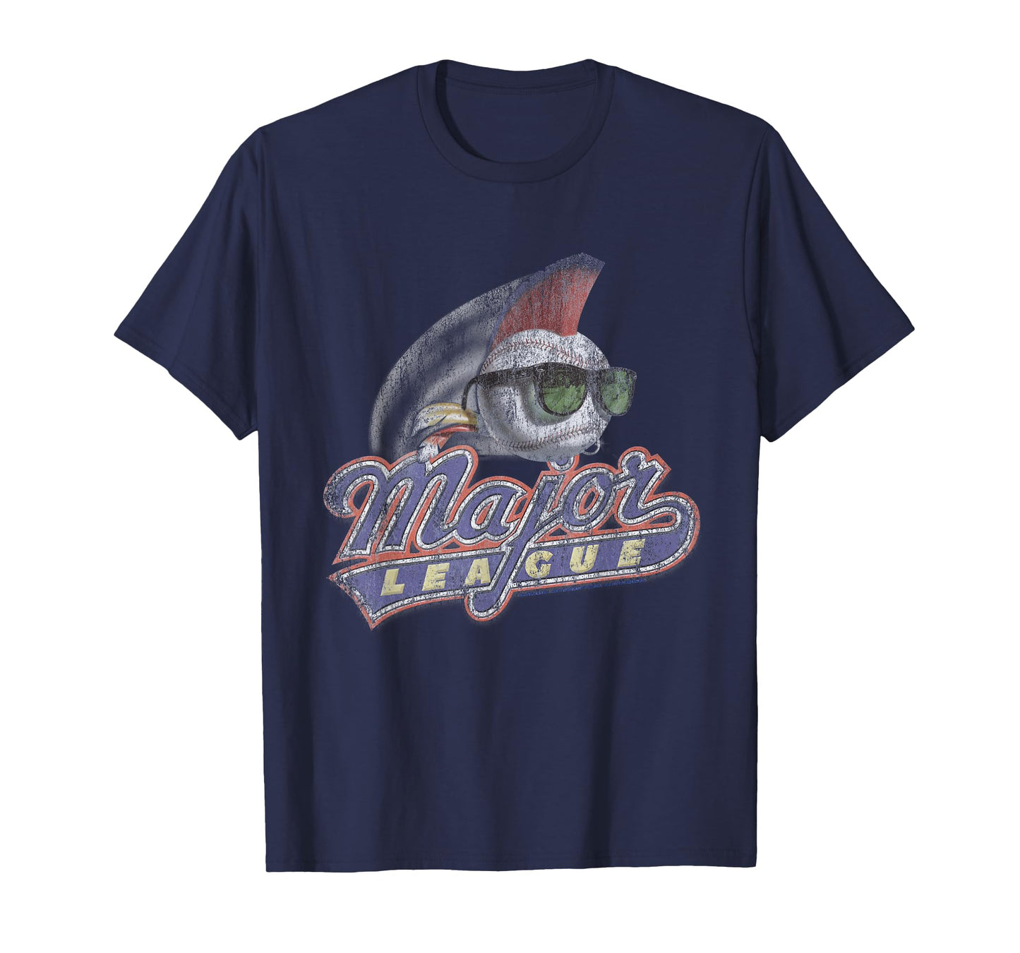 Major League Distressed Logo T-Shirt Small