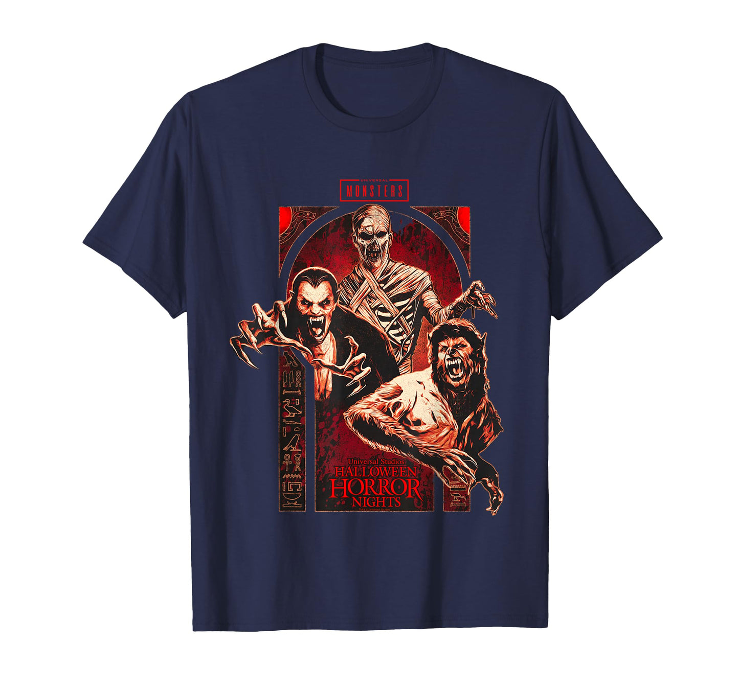 Halloween Horror Nights HHN Universal Monsters T-Shirt