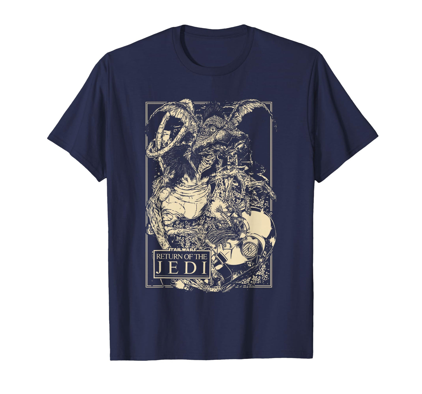Star Wars Return Of The Jedi Salacious B. Crumb & C-3PO T-Shirt