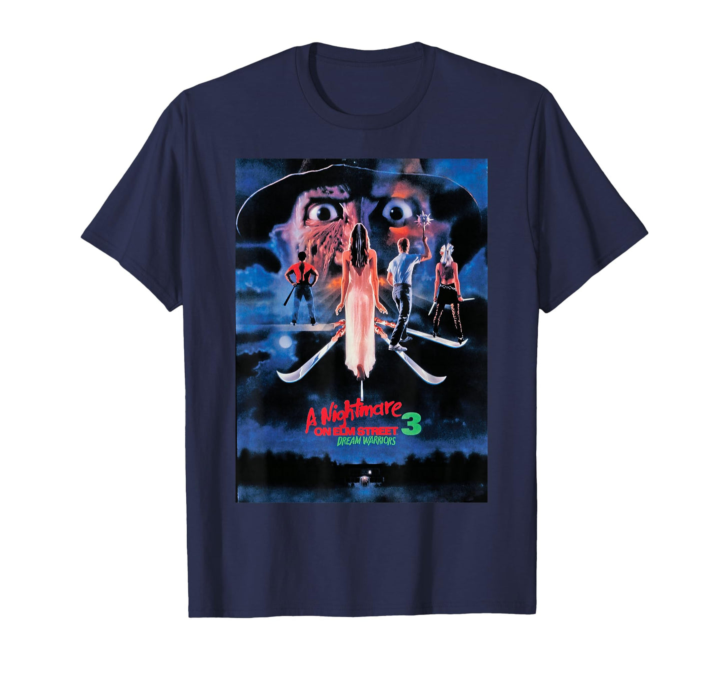 A Nightmare On Elm Street 3 Dream Warriors Poster T-Shirt