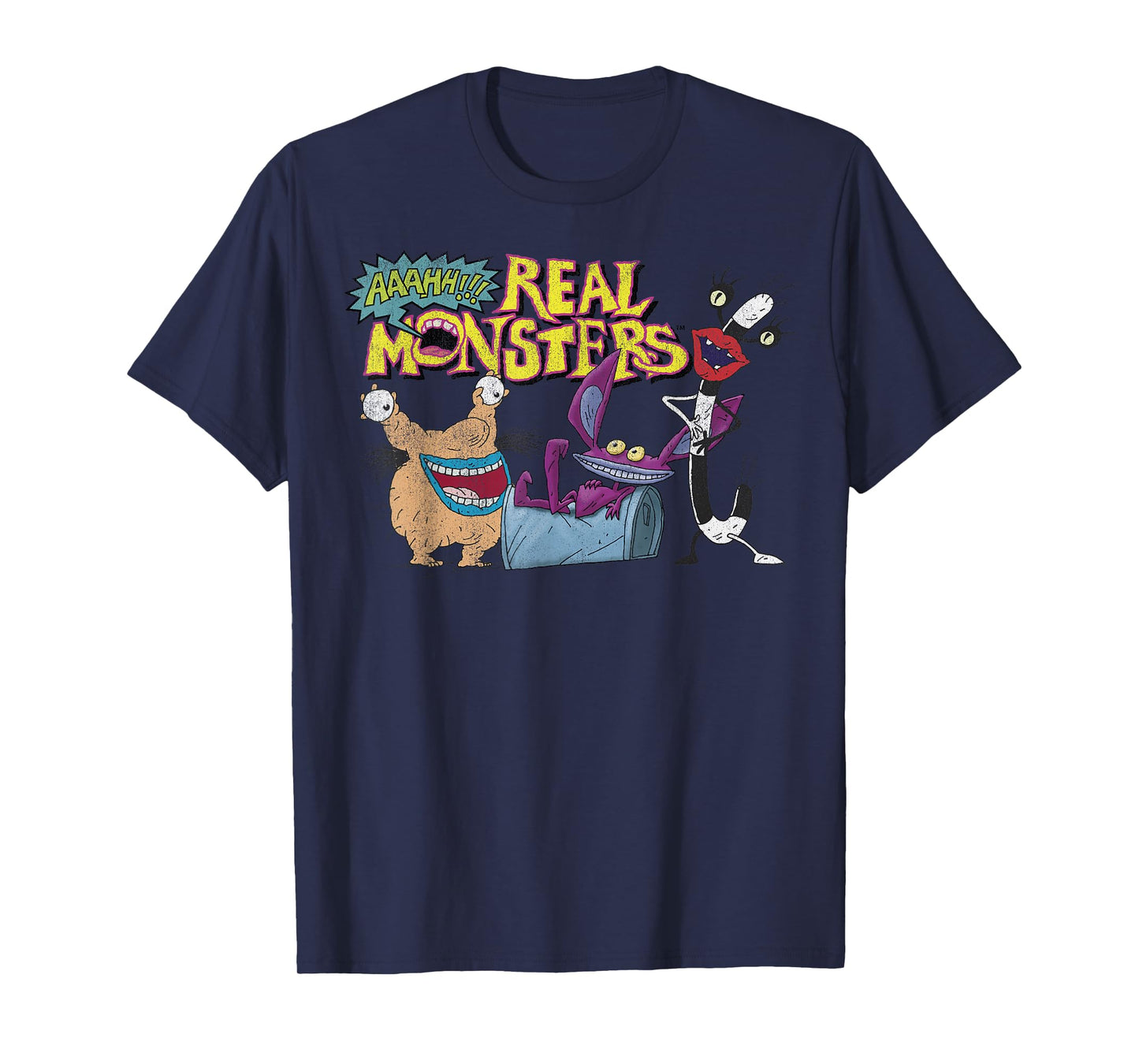 Aaahh!!! Real Monsters Friends Logo T-Shirt