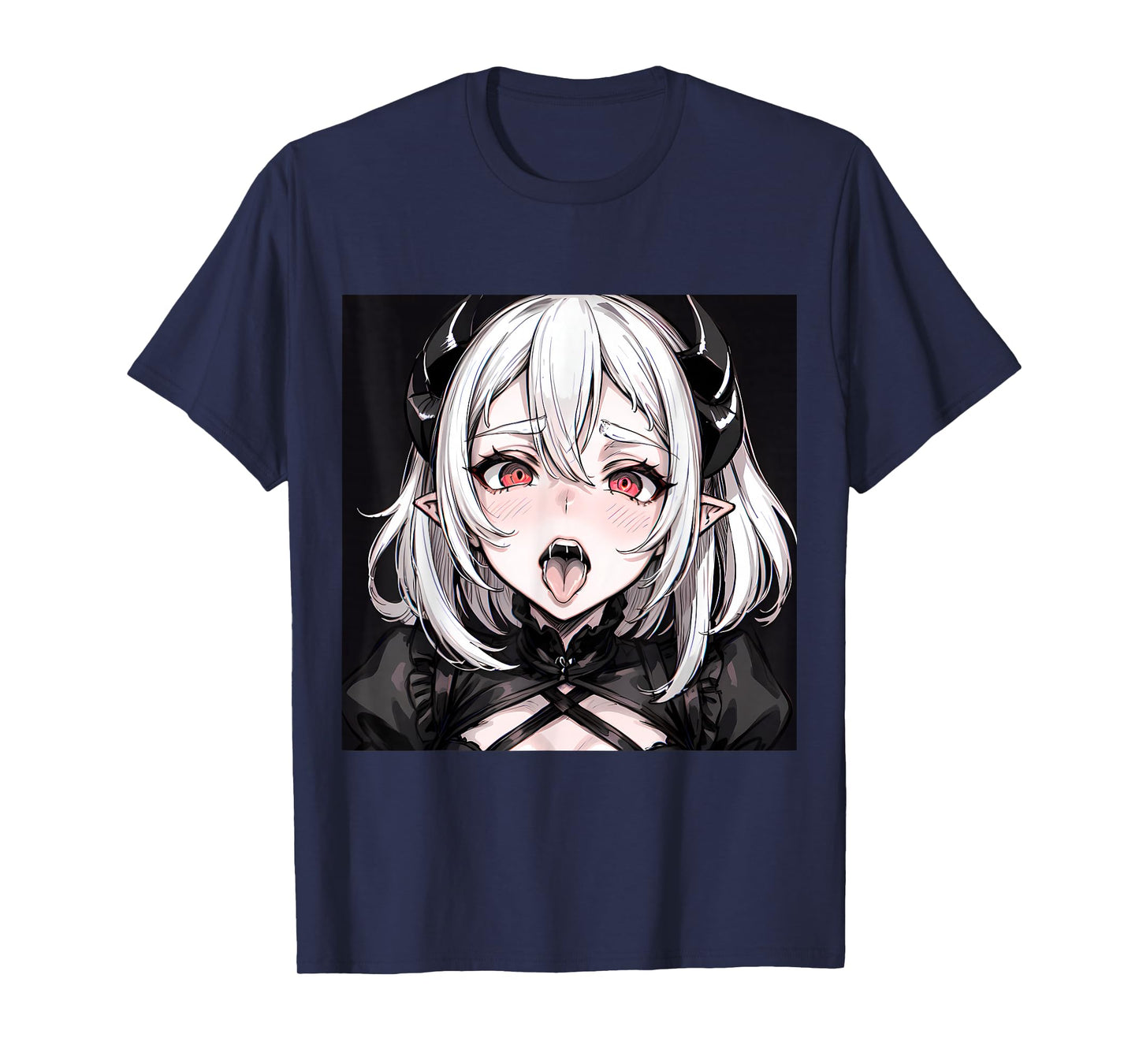 Lewd Anime Devil Girl Hentai Waifu T-Shirt