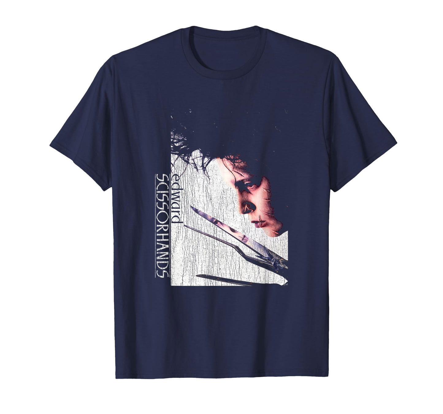 Edward Scissorhands Dramatic Face Vintage T-Shirt