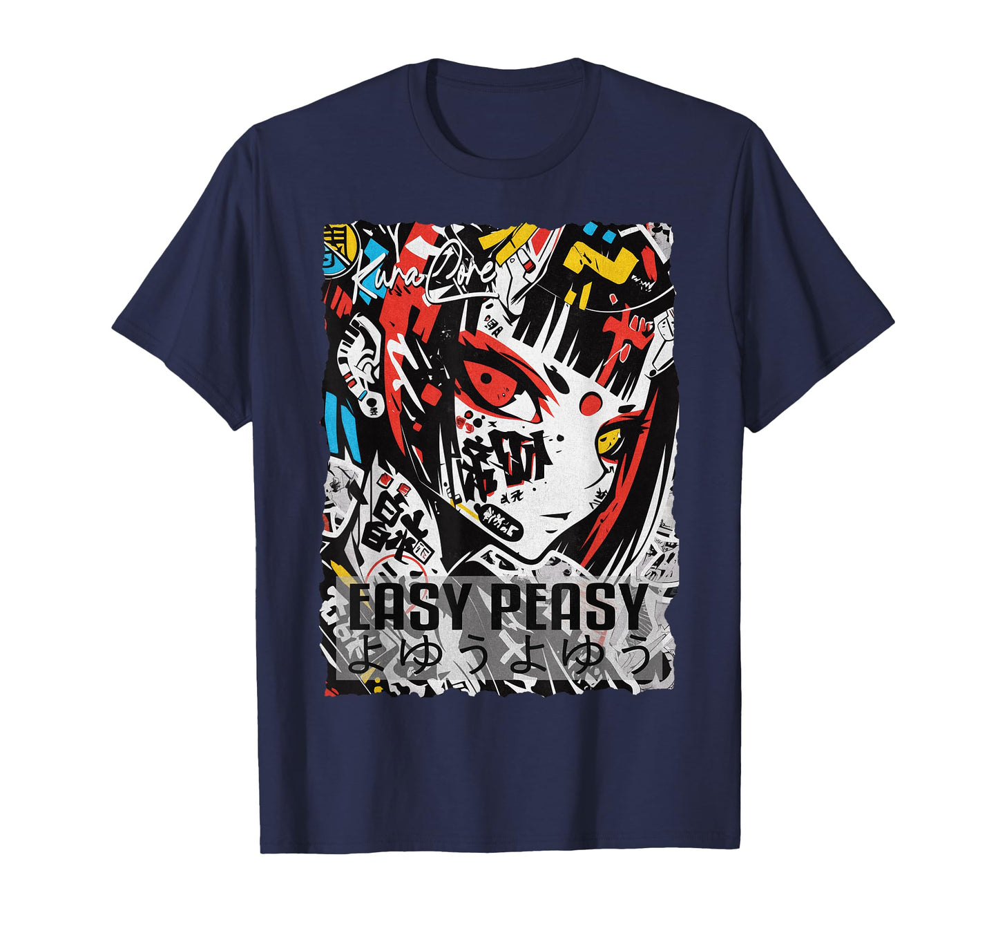 Japan Streetwear Cyberpunk Y2K Techwear Retro Manga Anime T-Shirt