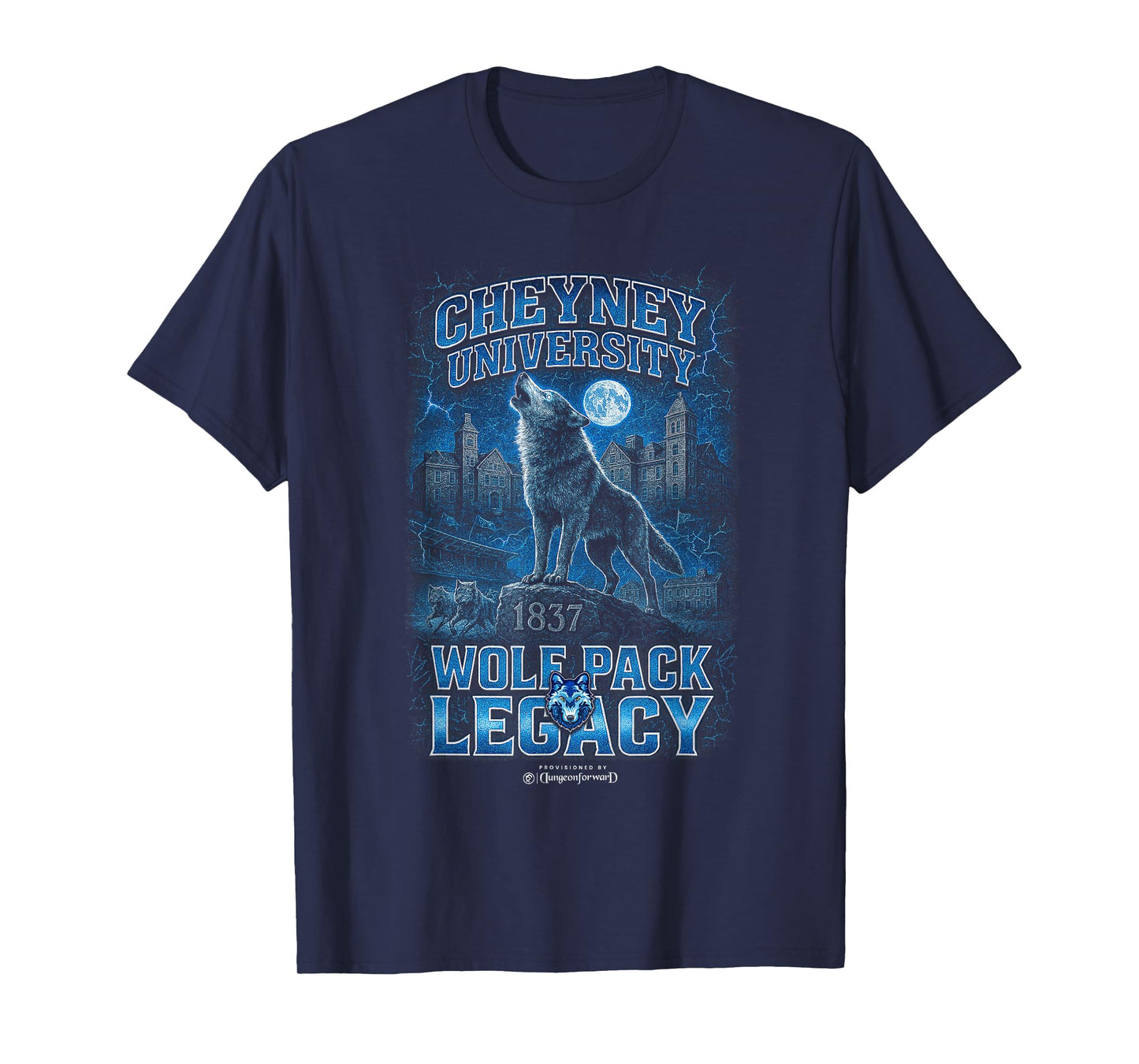 Cheyney University - The Yard HBCU Bootleg T-Shirt