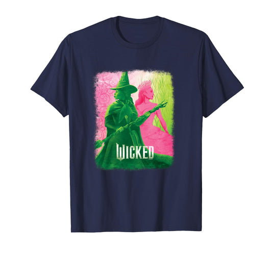 Wicked Elphaba & Glinda Tonal Long Sleeve T-Shirt