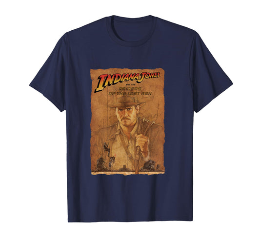 Lucasfilm Indiana Jones Raiders of the Lost Ark Poster Art Long Sleeve T-Shirt