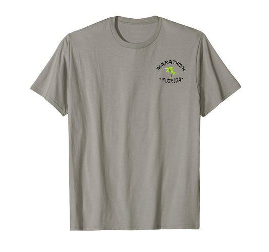 2 SIDED MARATHON FLORIDA KEY ISLAND VACATION GIFT T-SHIRT T-Shirt