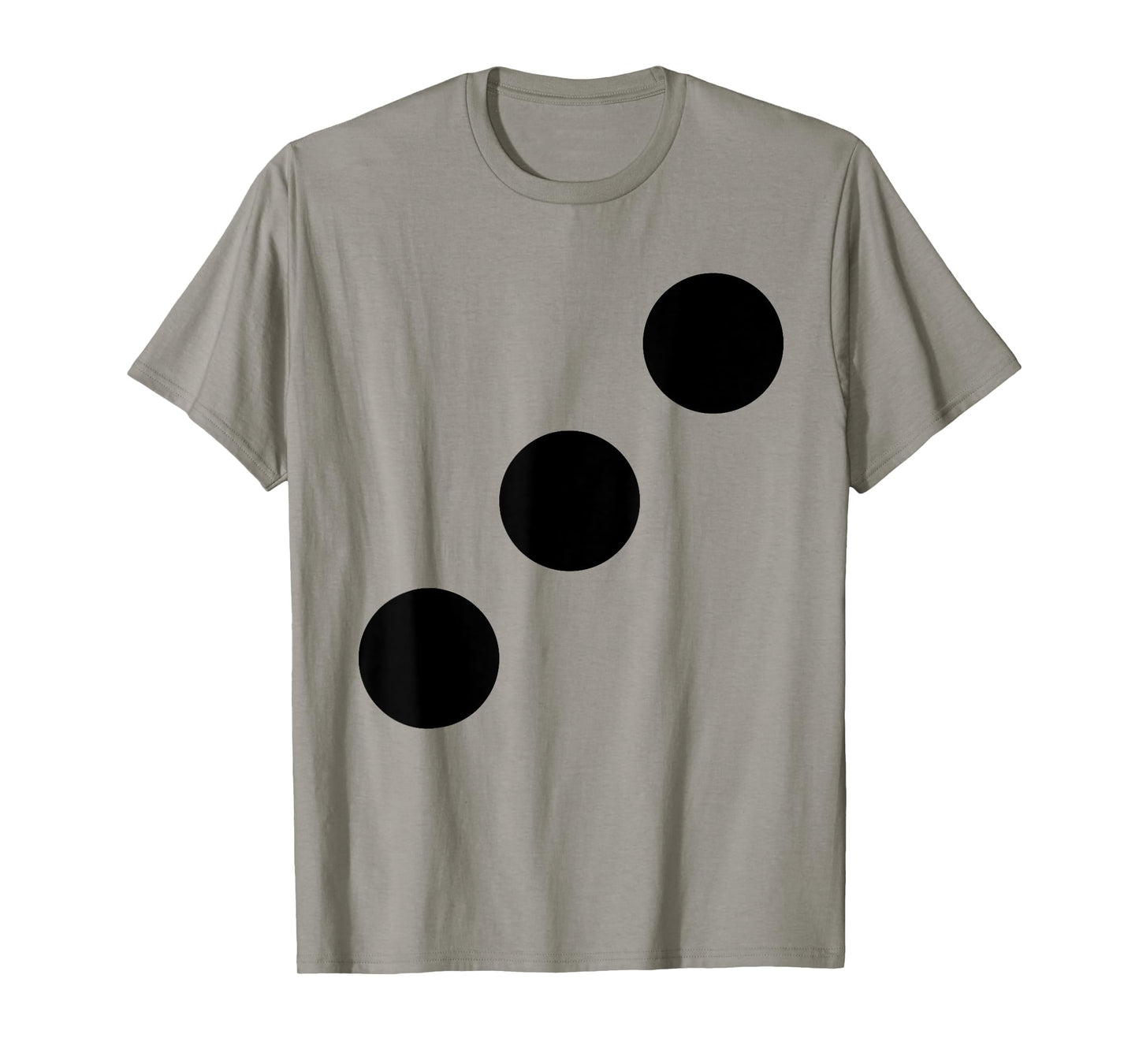 Human Dice Number 3 Group Matching Halloween Costume Family T-Shirt