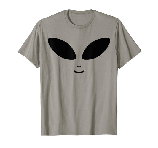Alien Halloween Costume Face Women Men T-Shirt
