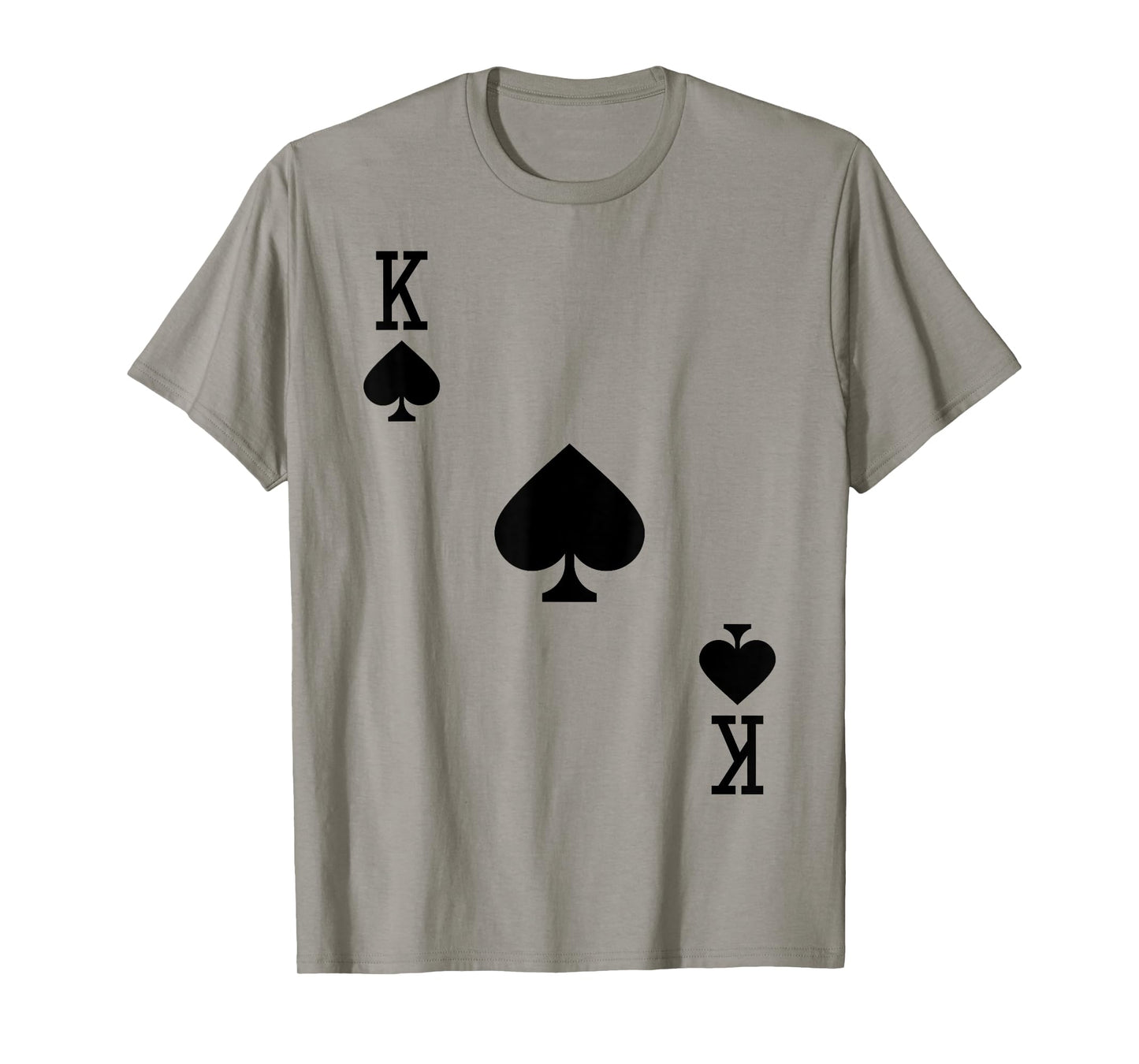 King of Spades Costume T-Shirt Halloween Deck of Cards T-Shirt