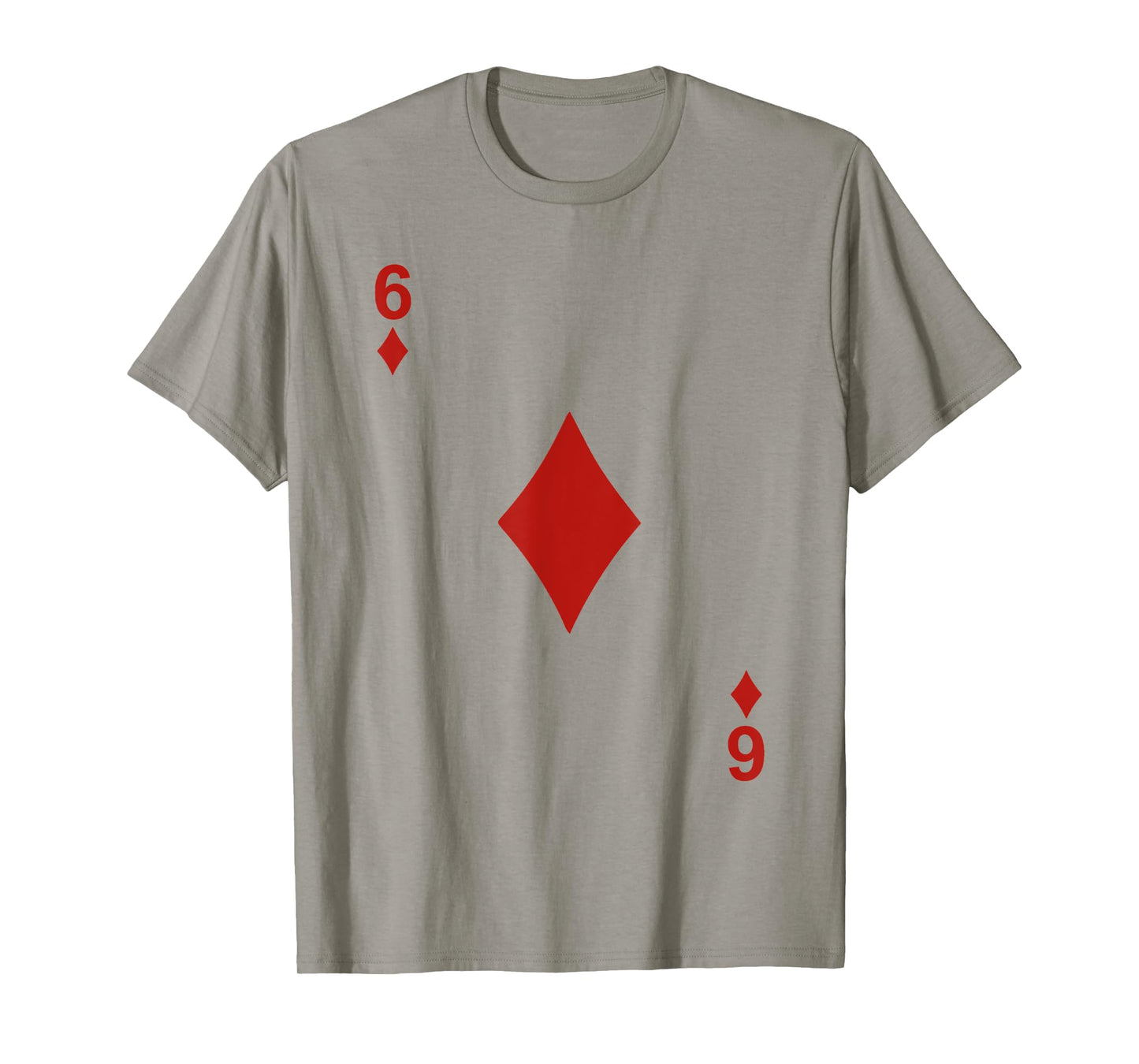 Six of Diamonds 6 Blackjack Playing Cards Tshirt