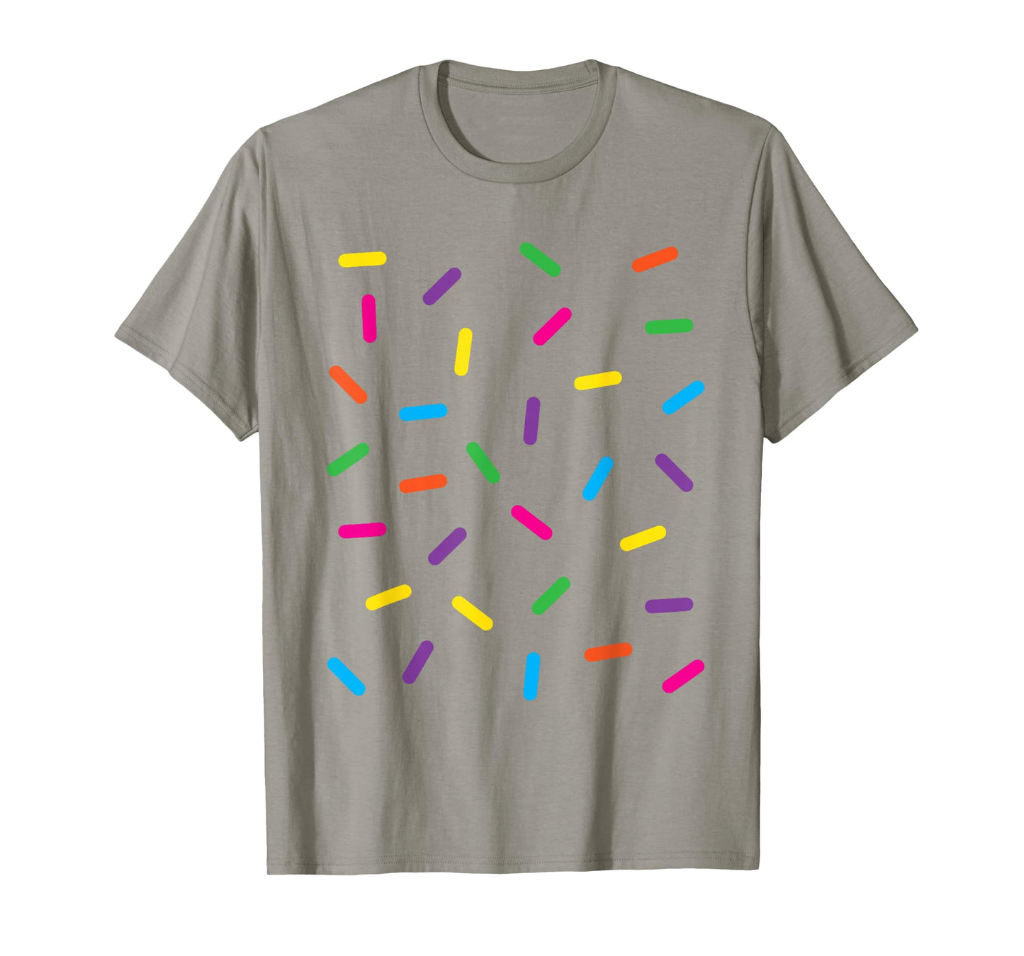 Funny Ice Cream Rainbow Sprinkles Jimmies Halloween Costume Men Women Kids T-Shirt