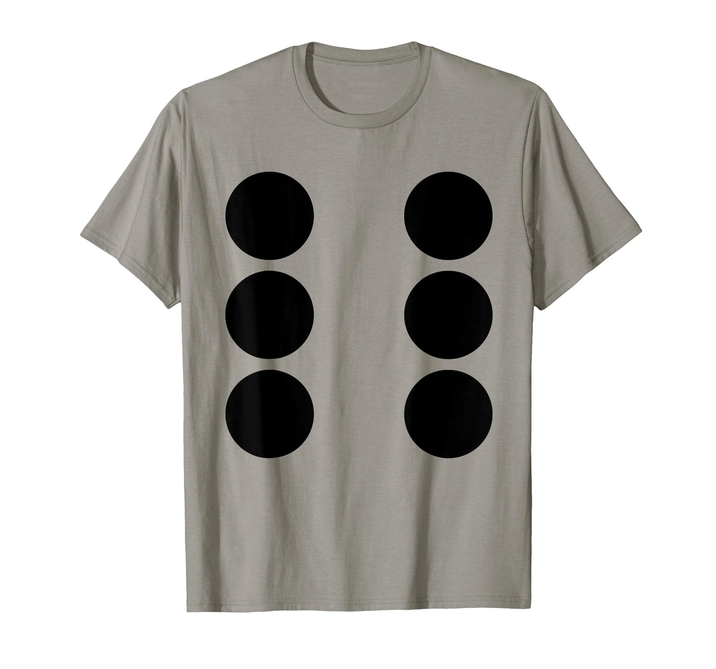 Human Dice Number 6 Group Matching Halloween Costume Family T-Shirt