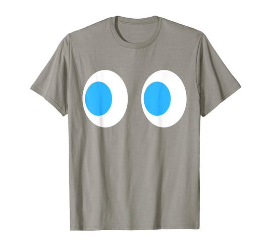 DIY Arcade Game Ghost Eyes Halloween Group Costume T-Shirt