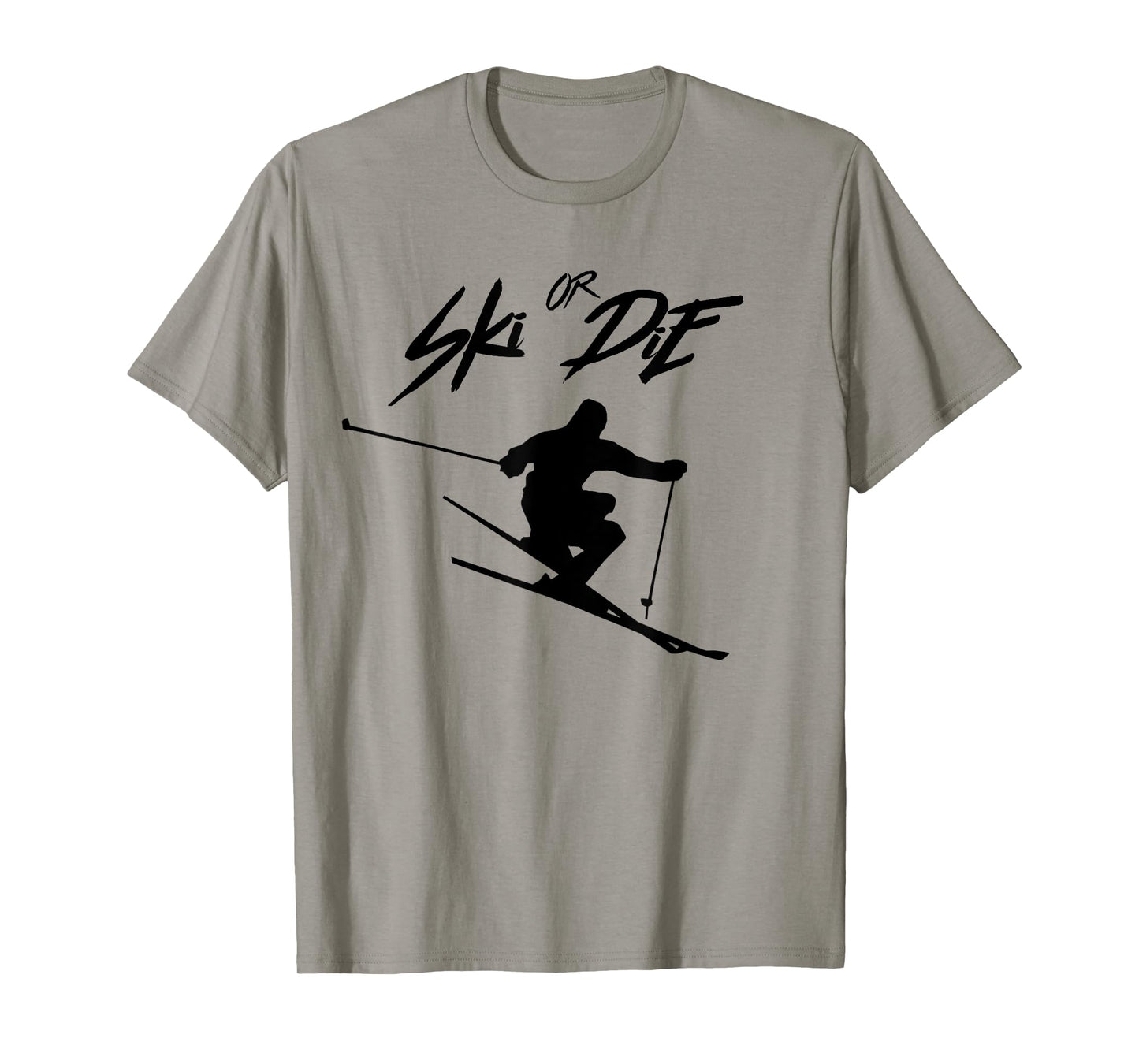 Ski or Die - Cool Skiing Design T-Shirt