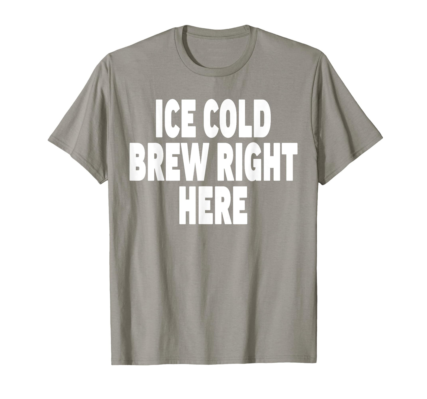 Beer Vendor Costume T Shirt - Ice Cold Brew Right Here