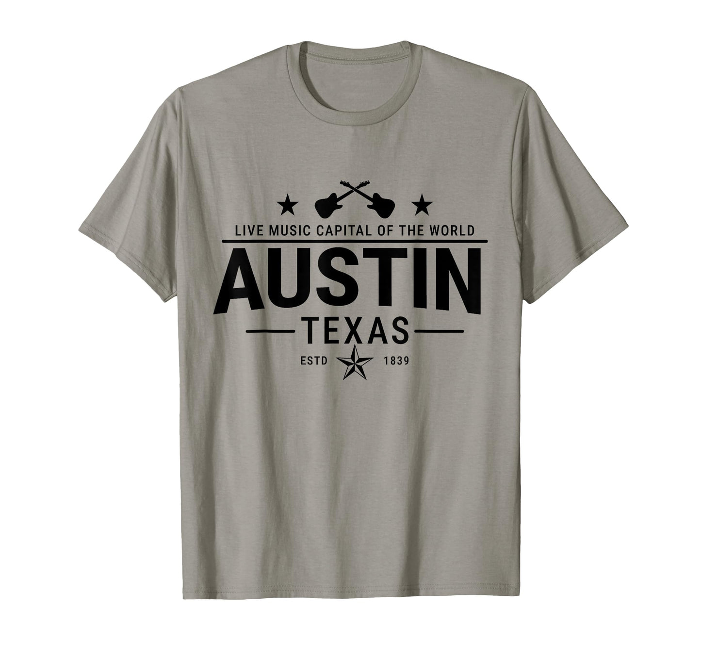 Austin Texas Live Music Capital of the World Souvenir T-Shirt