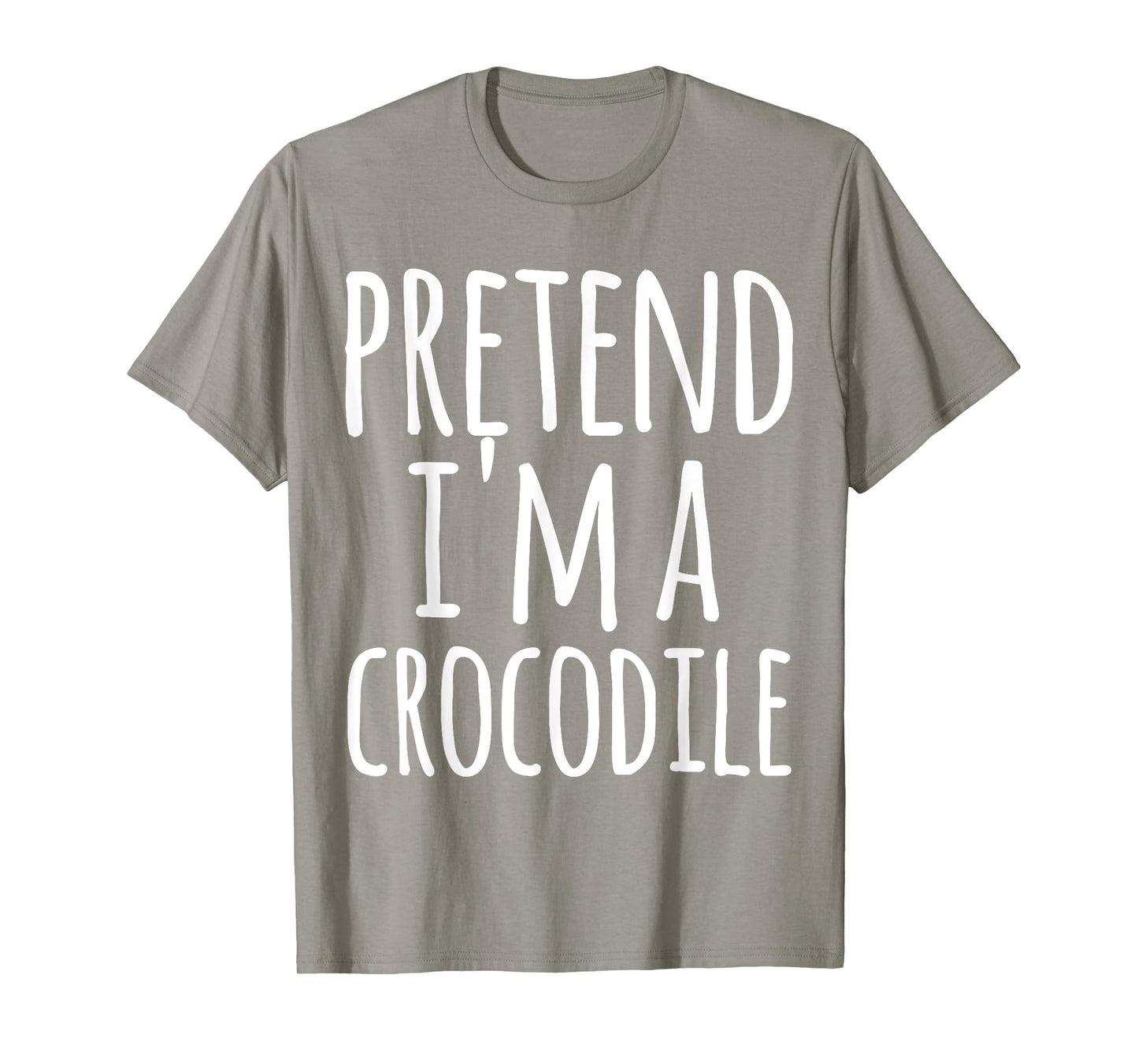 Funny Easy Lazy Halloween PRETEND I'M A CROCODILE COSTUME T-Shirt