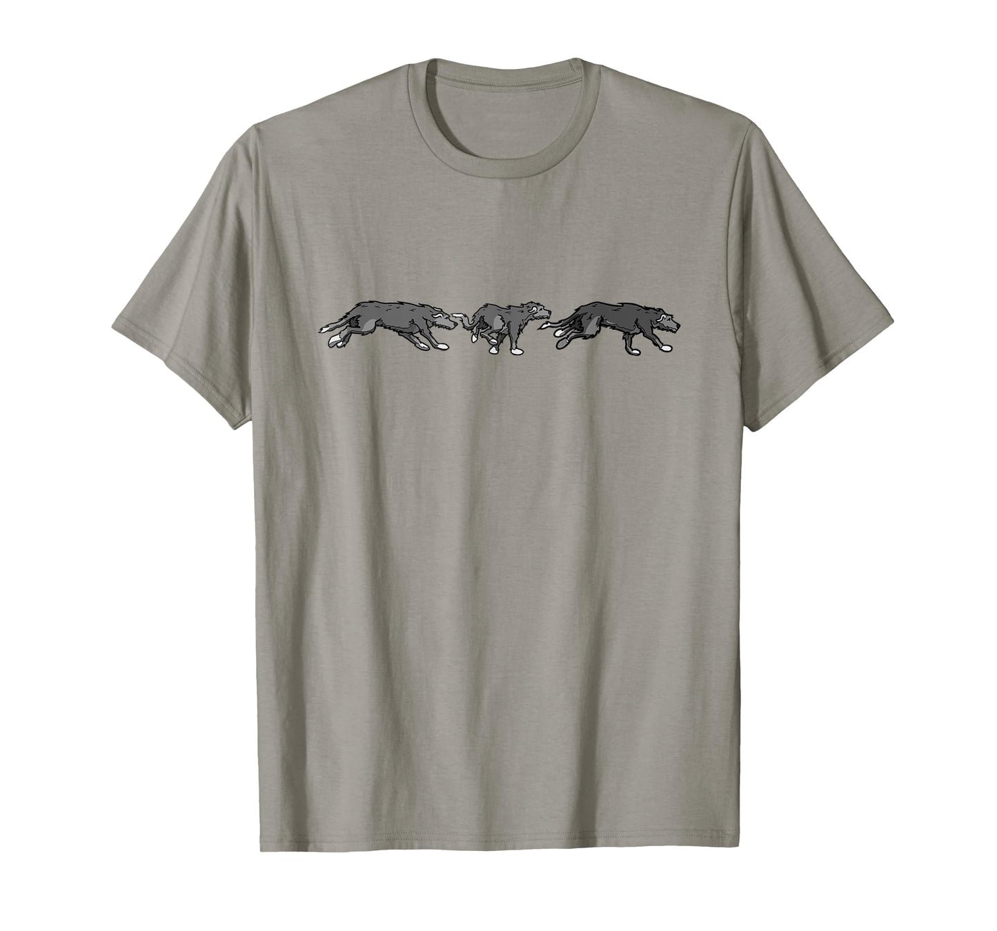 Wolfhounds Running T-Shirt