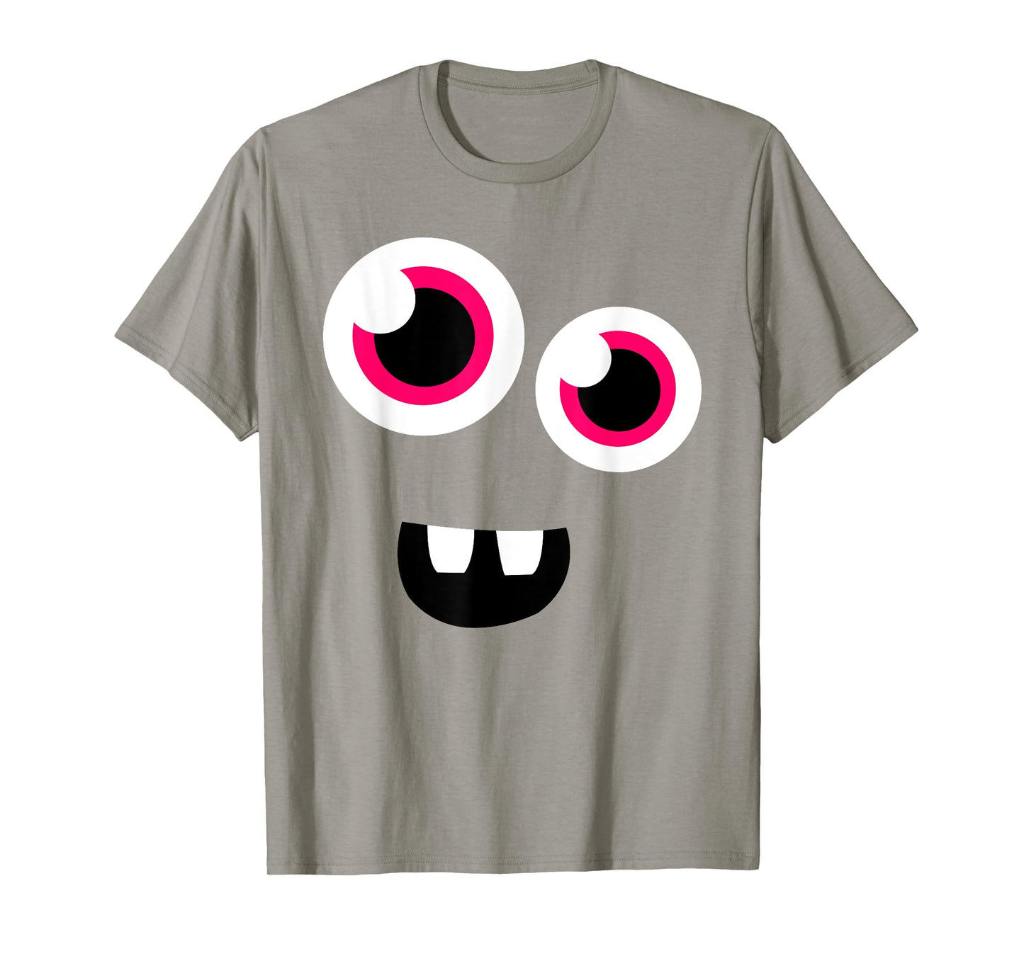 Cute Eye Monster Face Funny Halloween Kids Man Women T-Shirt