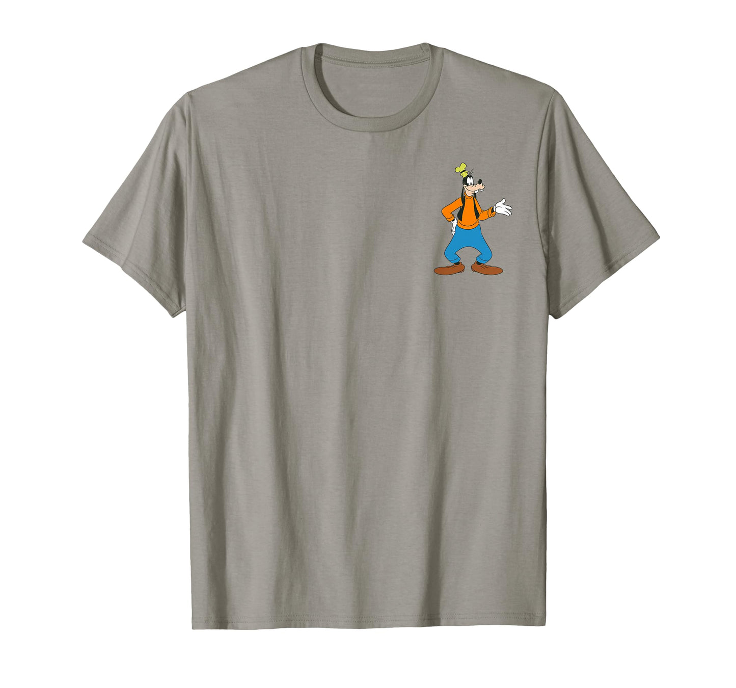 Disney Mickey and Friends Goofy Small Pocket Logo T-Shirt