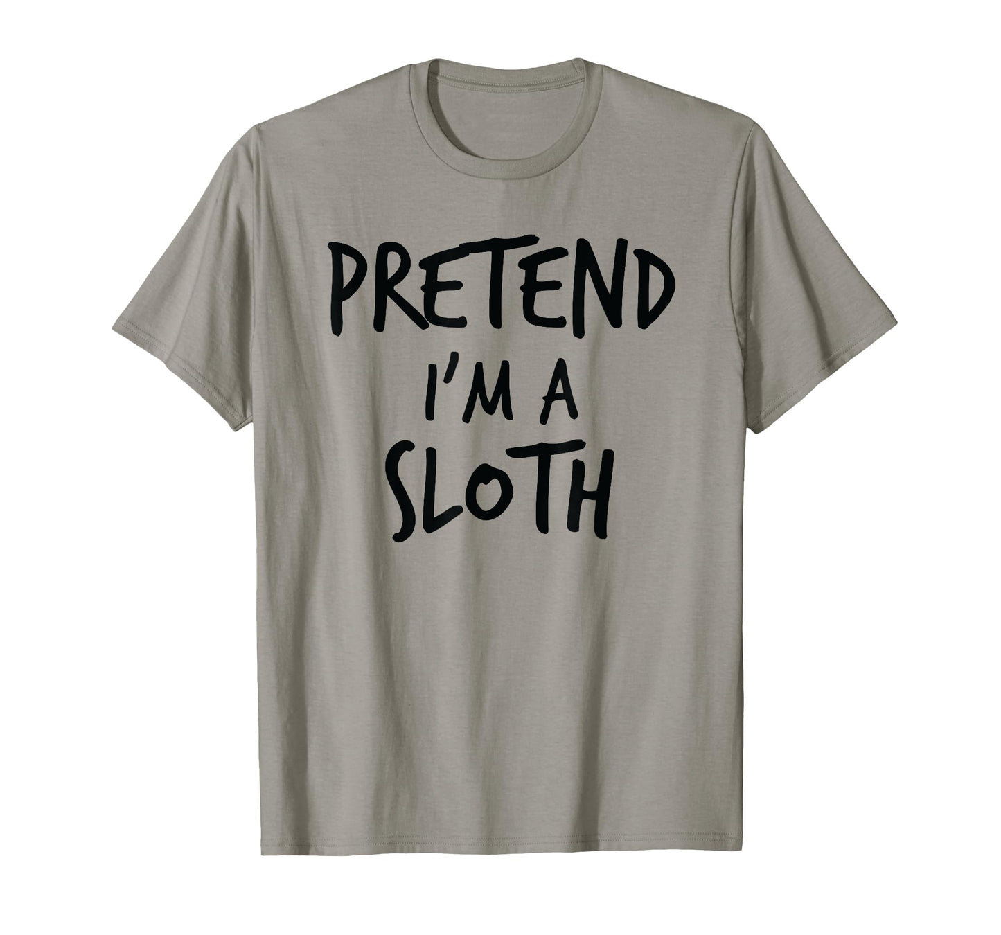 Funny Lazy Halloween Shirt Pretend I'm A Sloth Costume T-Shirt