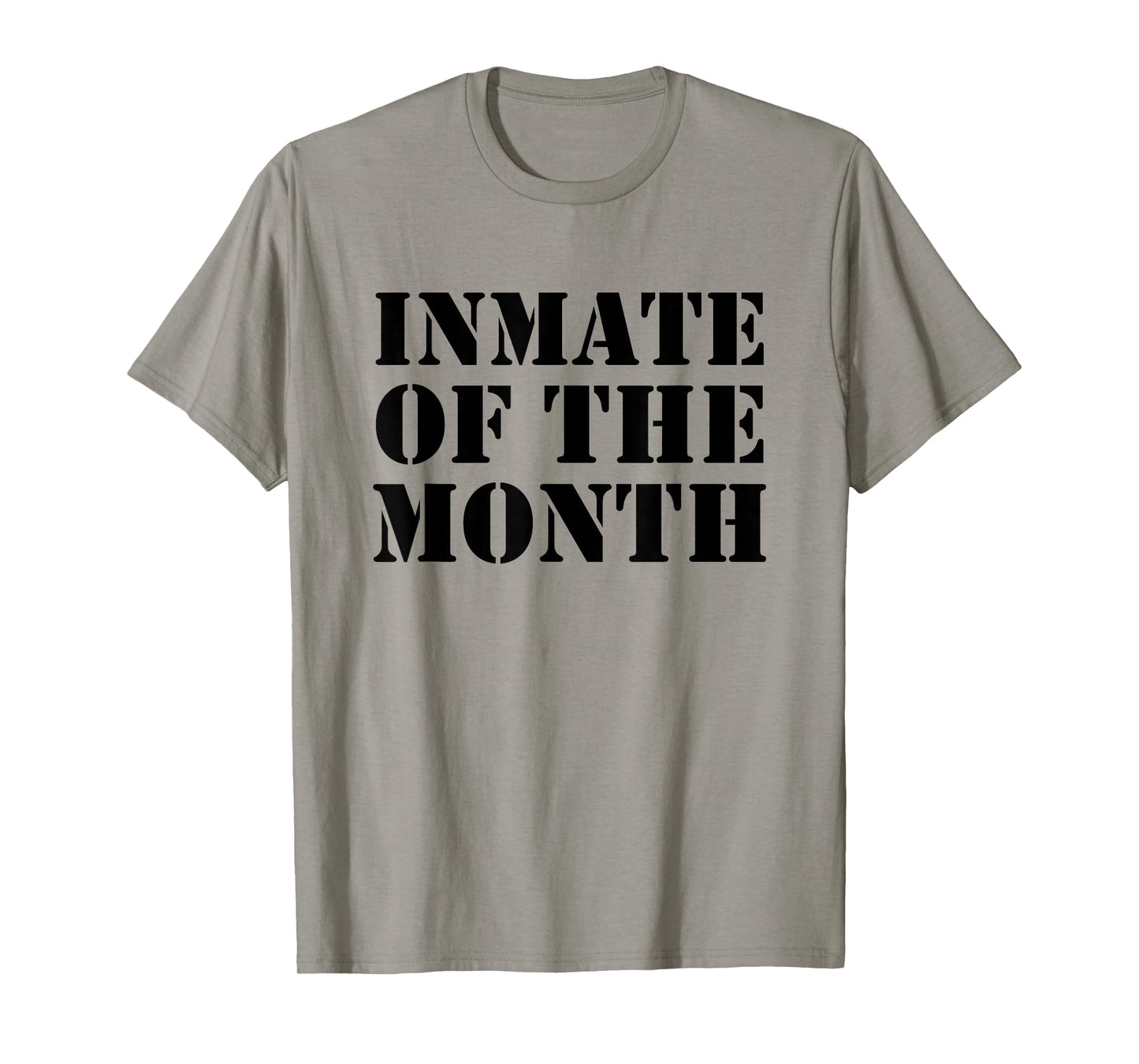 Funny Inmate of The Month Costume Easy Matching Outfit T-Shirt