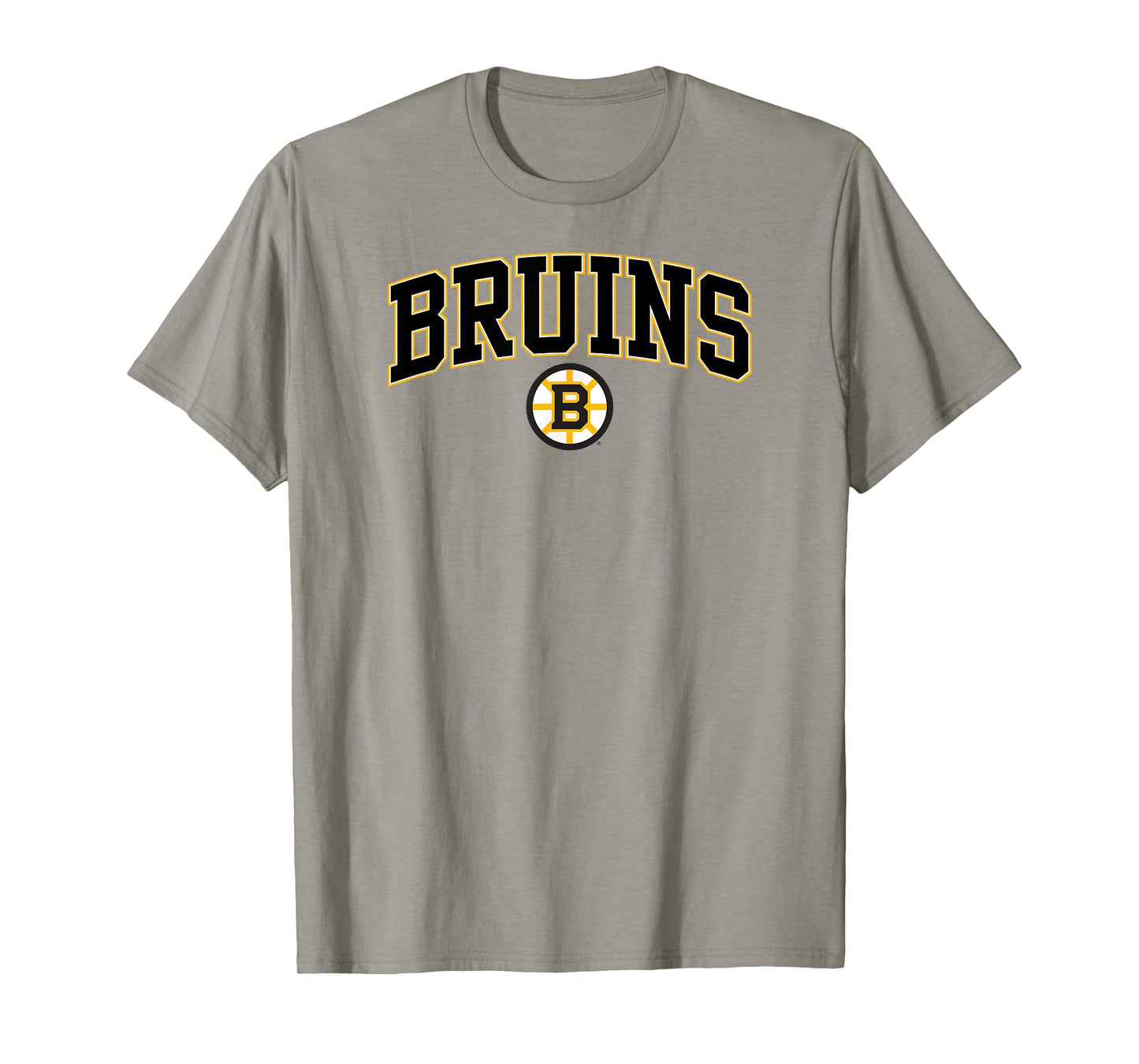Boston Bruins Arch Over Gray NHL Officially Licensed T-Shirt
