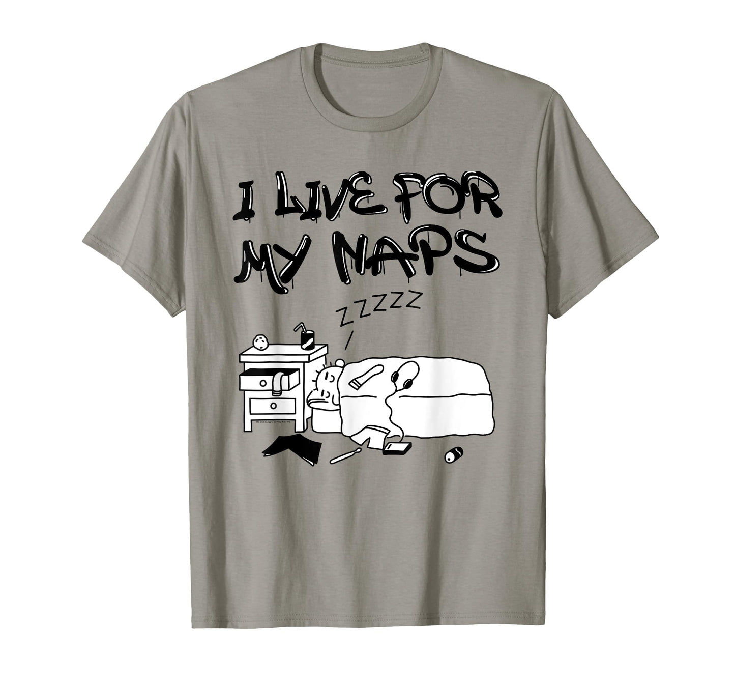 Diary of a Wimpy Kid I Live for My Naps Funny T-Shirt