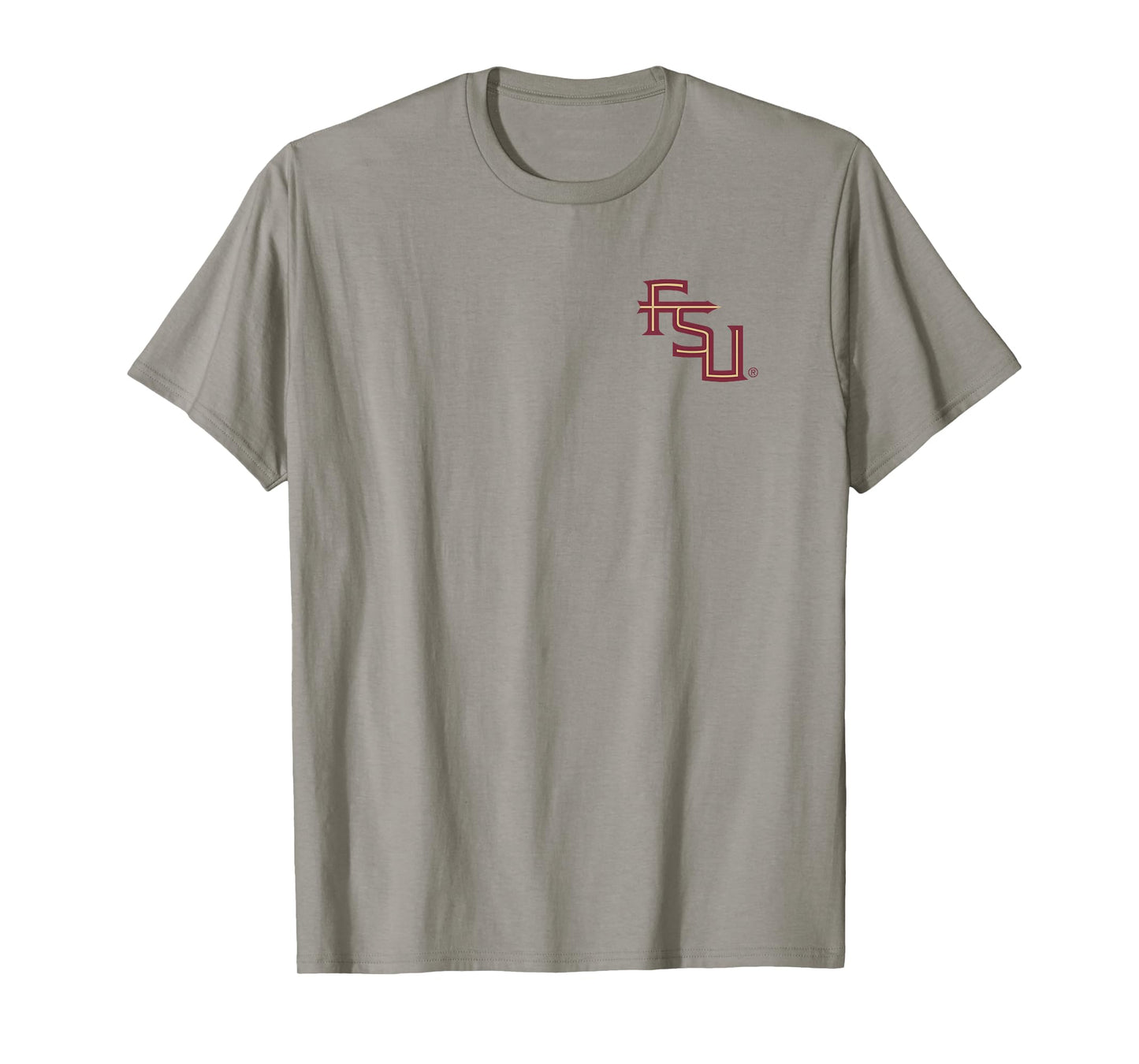 Florida State Seminoles Front/Back FSU White T-Shirt