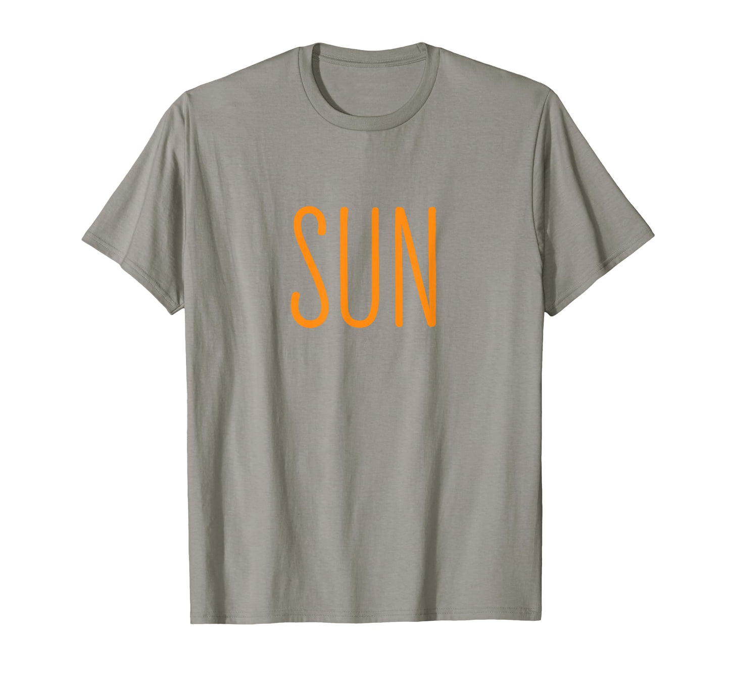 Funny US Solar Eclipse 2025 Sun Couples Costume Matching T-Shirt