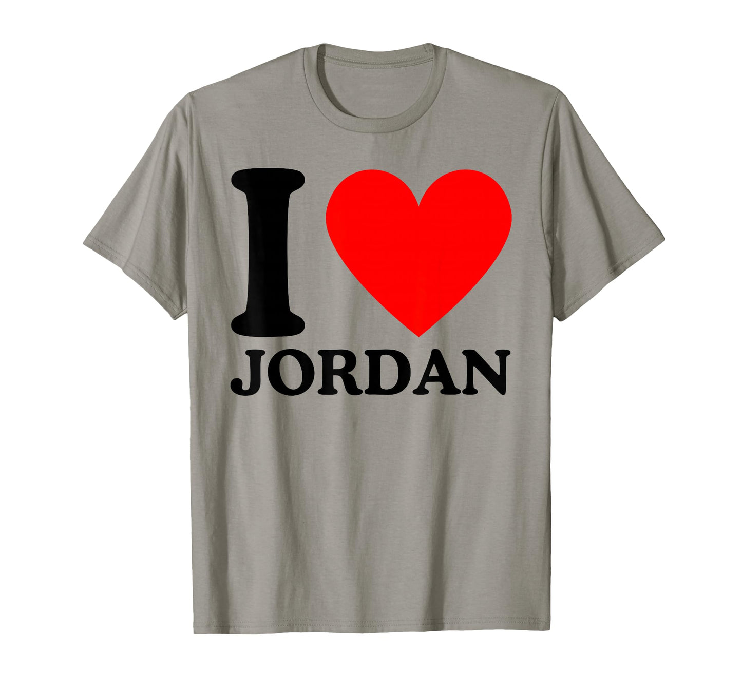 I Love Jordan Tee - I Heart Jordan T-Shirt
