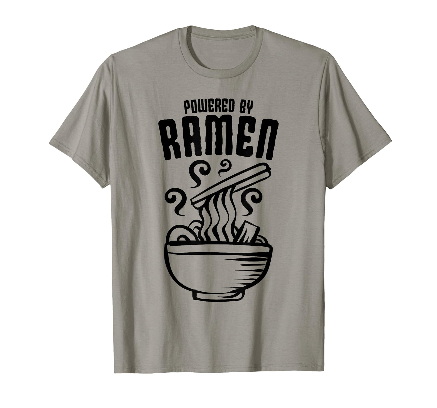 Powered By Ramen Japanese Love Anime Noodles T-Shirt