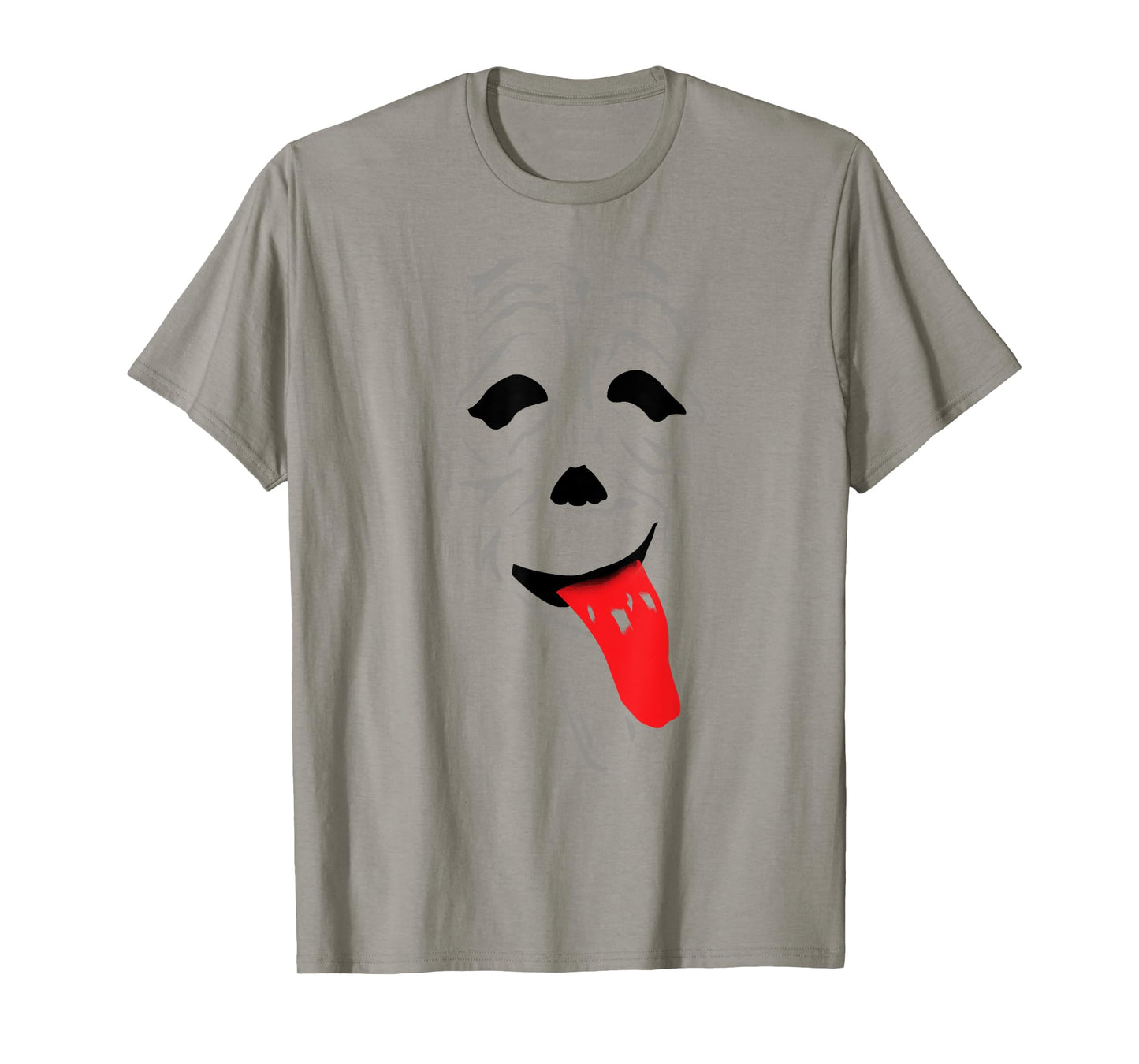 Funny & Scary Ghost - wassup face stoner horror movie comedy T-Shirt