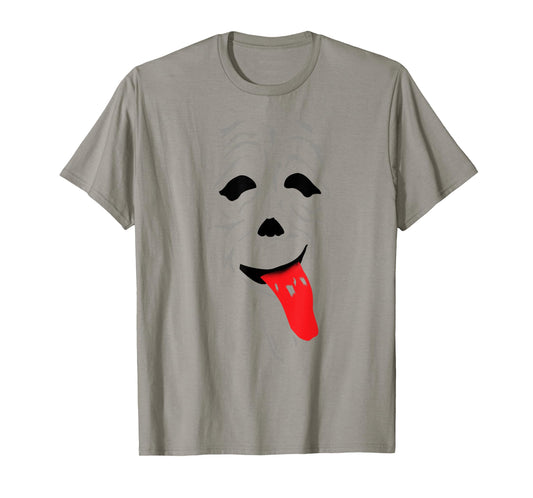 Funny & Scary Ghost - wassup face stoner horror movie comedy T-Shirt