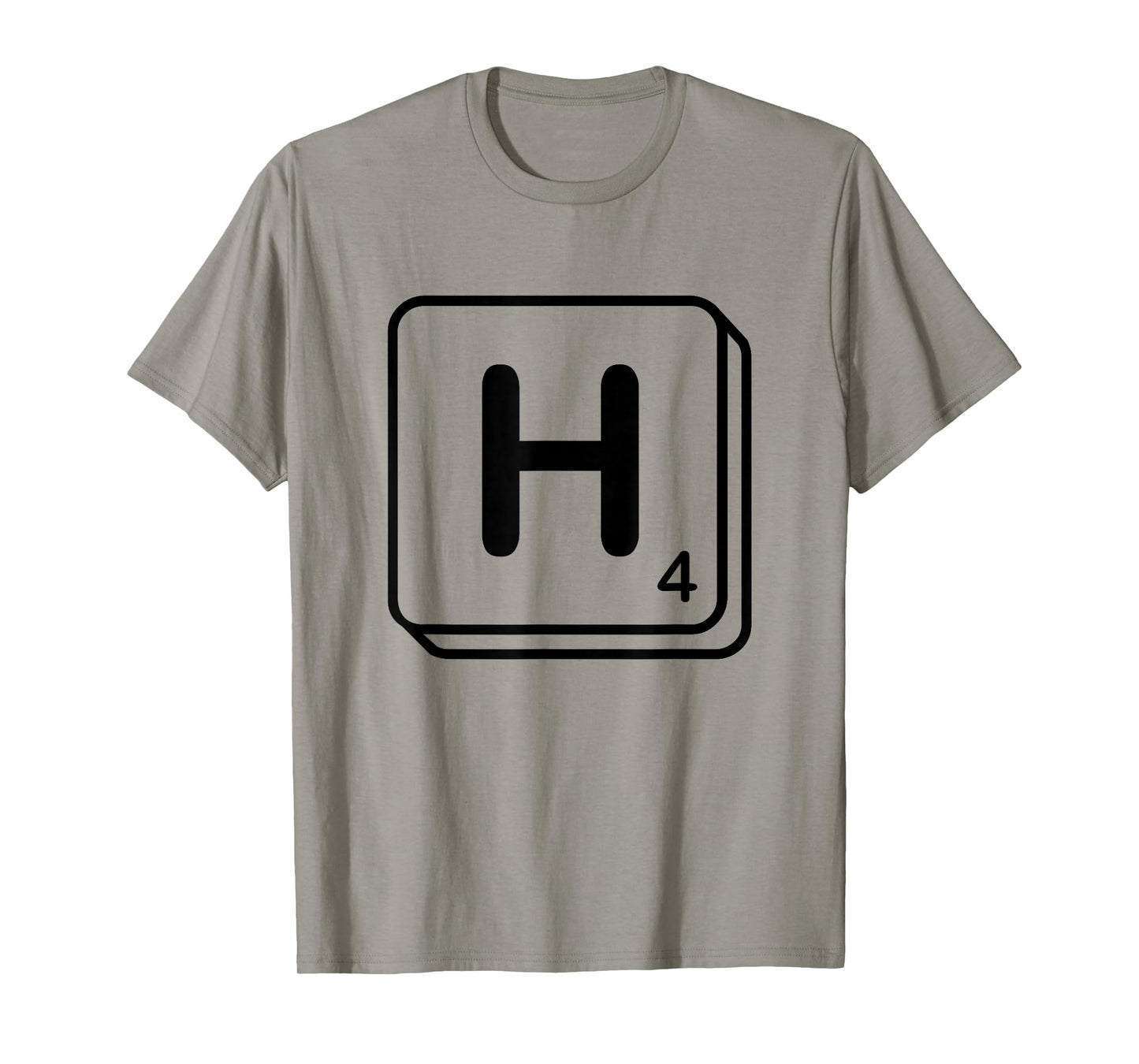 Letter H Word Game Tile T-Shirt