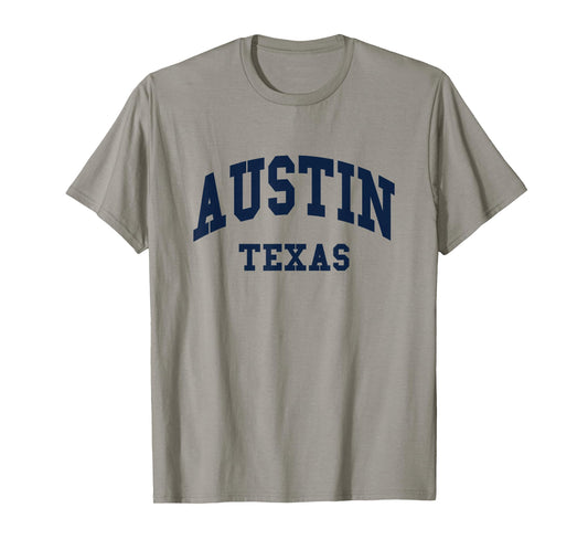 Austin - Texas - Throwback Design - Classic T-Shirt