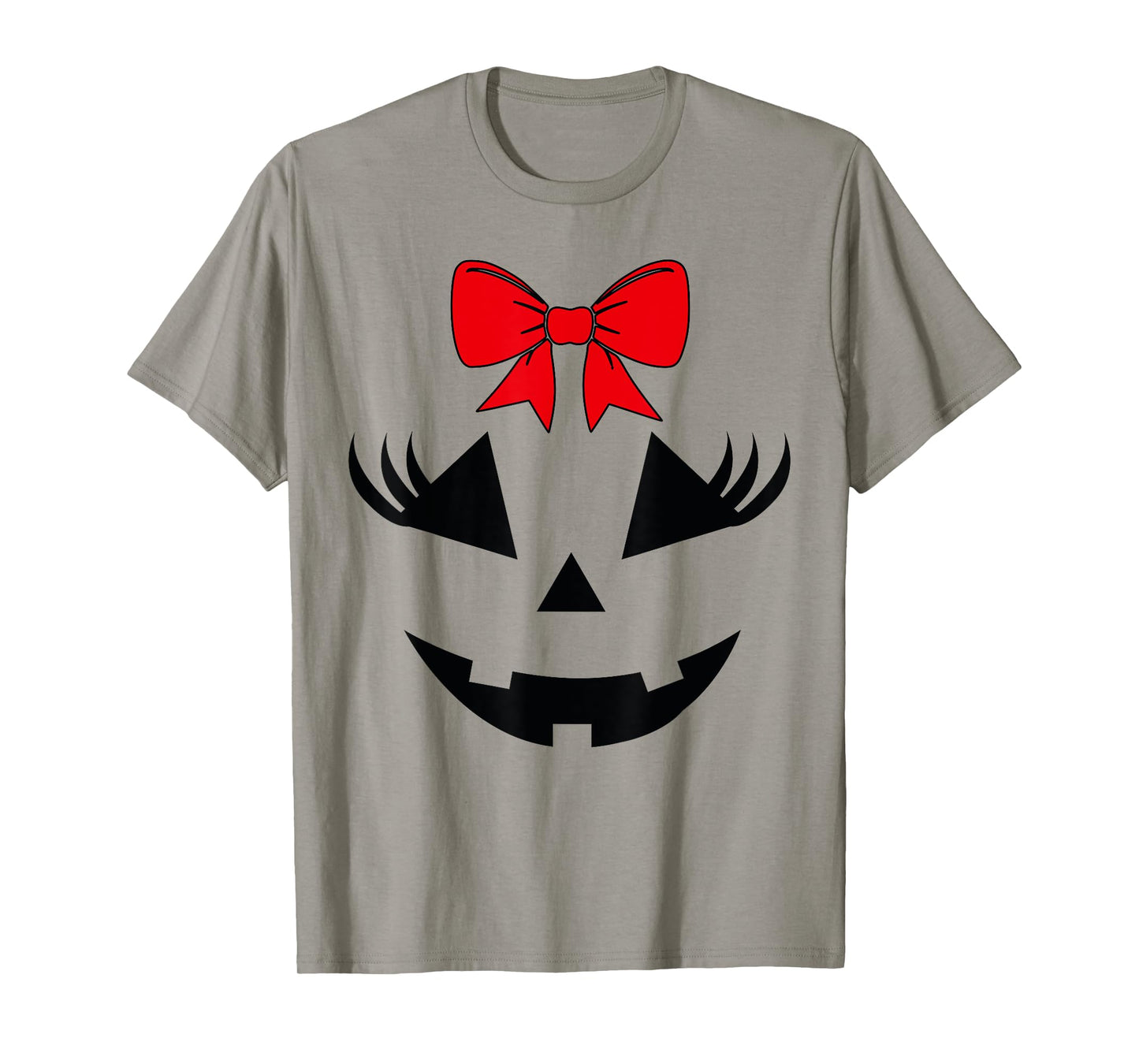Scary Spooky Jack O Lantern Face Pumpkin Halloween Women T-Shirt