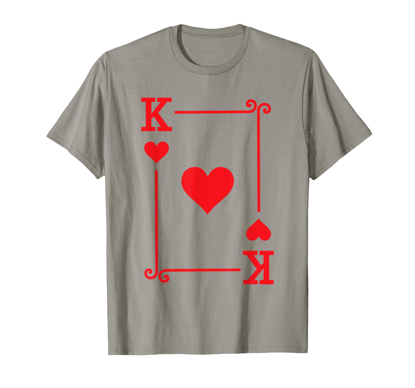 King Hearts Card Costume - Playing Cards - King Hearts T-Shirt