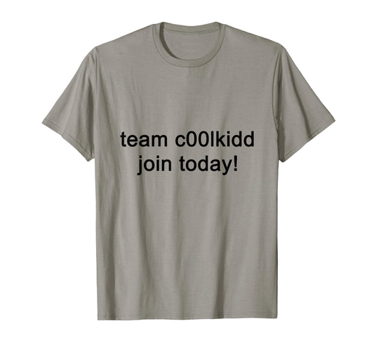 C00lkidd Team Join Now CoolKidd C00lkid CoolKid Funny Game T-Shirt