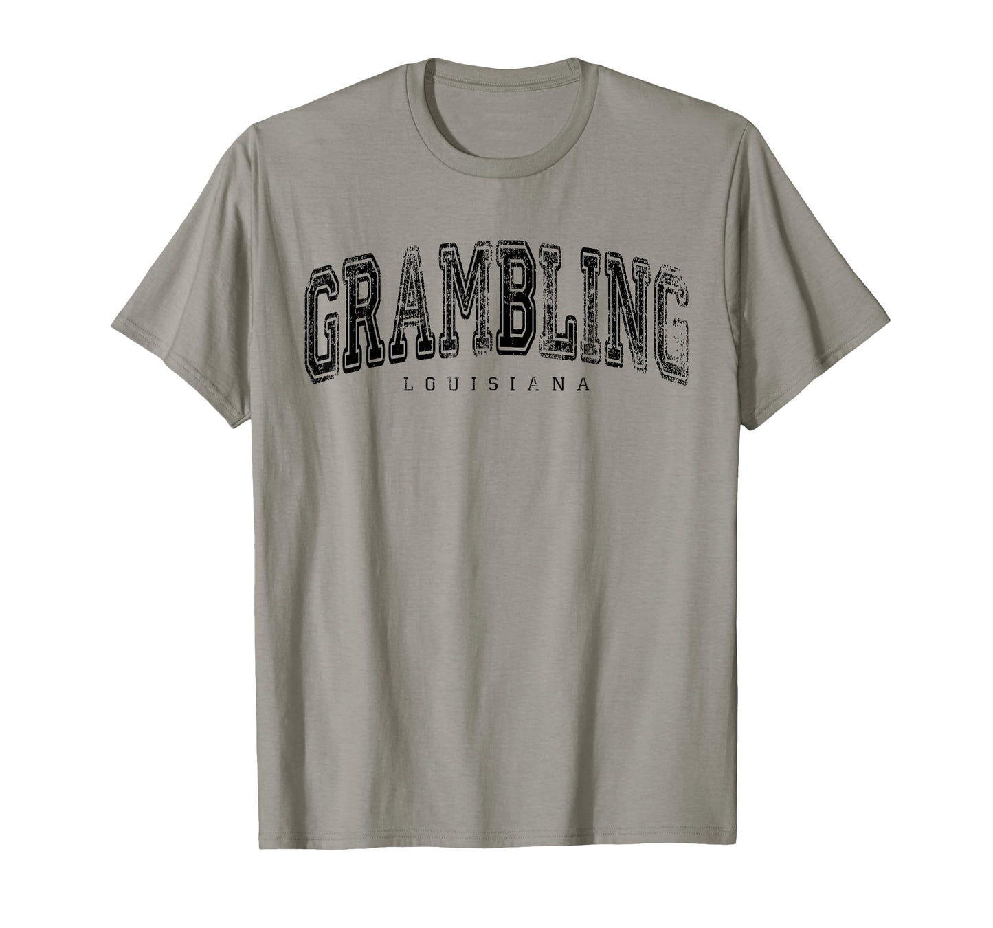 Grambling Louisiana Vintage Retro US City State Travel T-Shirt