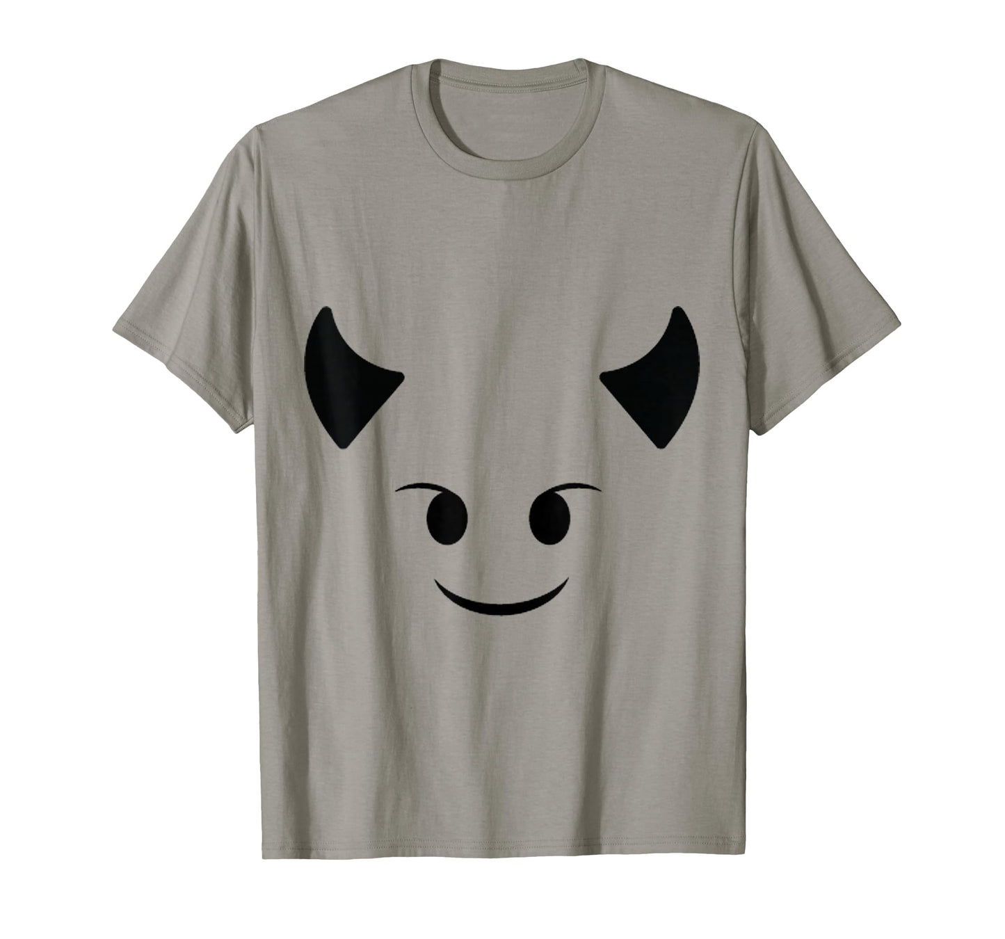 Devil Emoticon Costume Devil Emoticon Shirt Red Halloween T-Shirt
