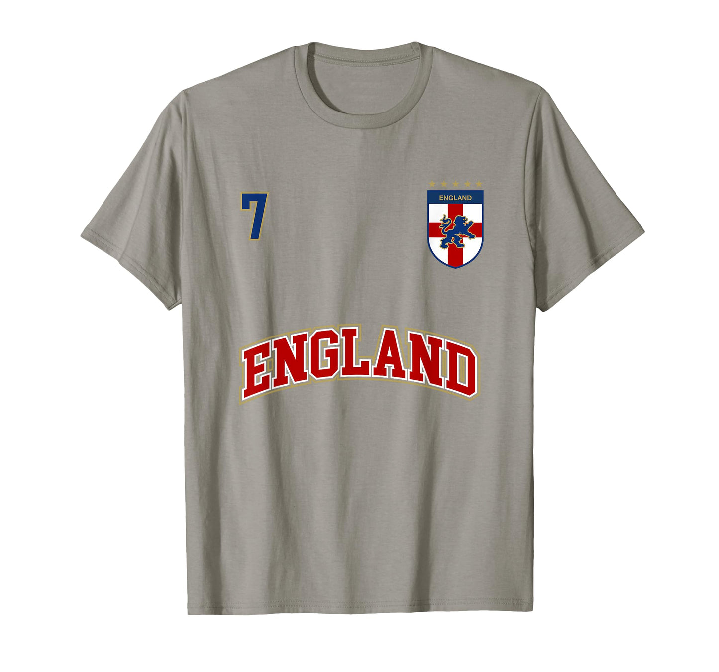 England Football Team Shirt Number 7 Sports English Flag