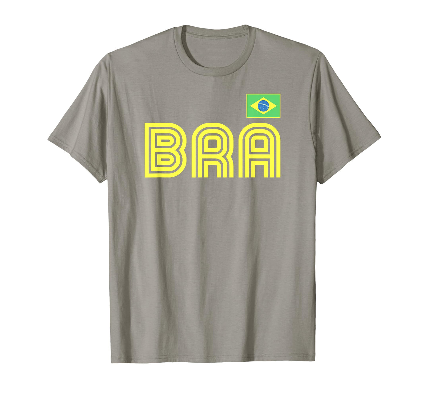 Brazil Flag Retro International Country Brasil Pride T-Shirt
