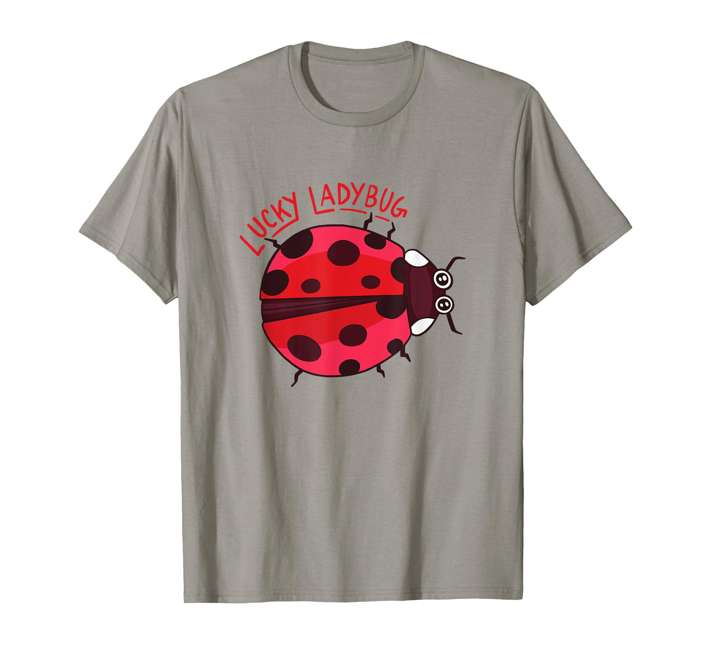 Cute Lucky Ladybug Summertime T-Shirt