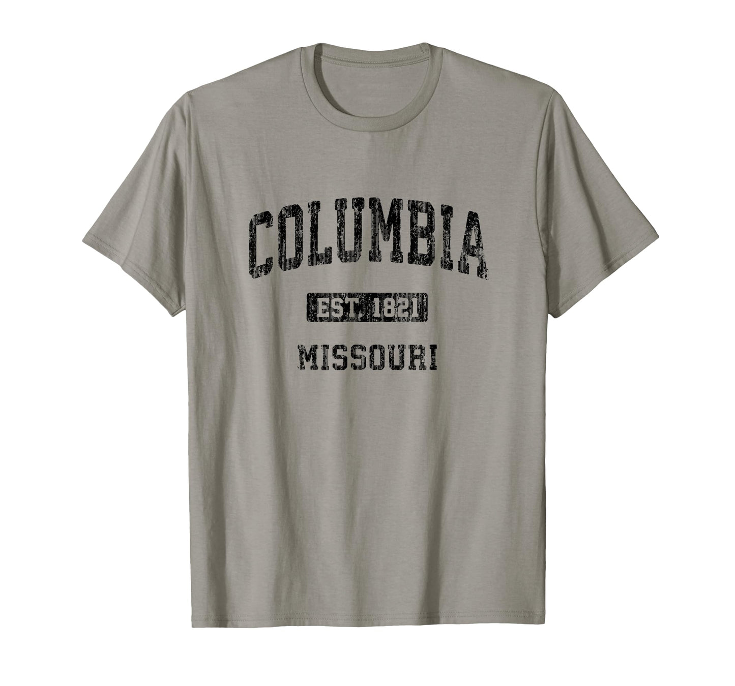 Columbia Missouri MO Vintage Athletic Sports Design T-Shirt