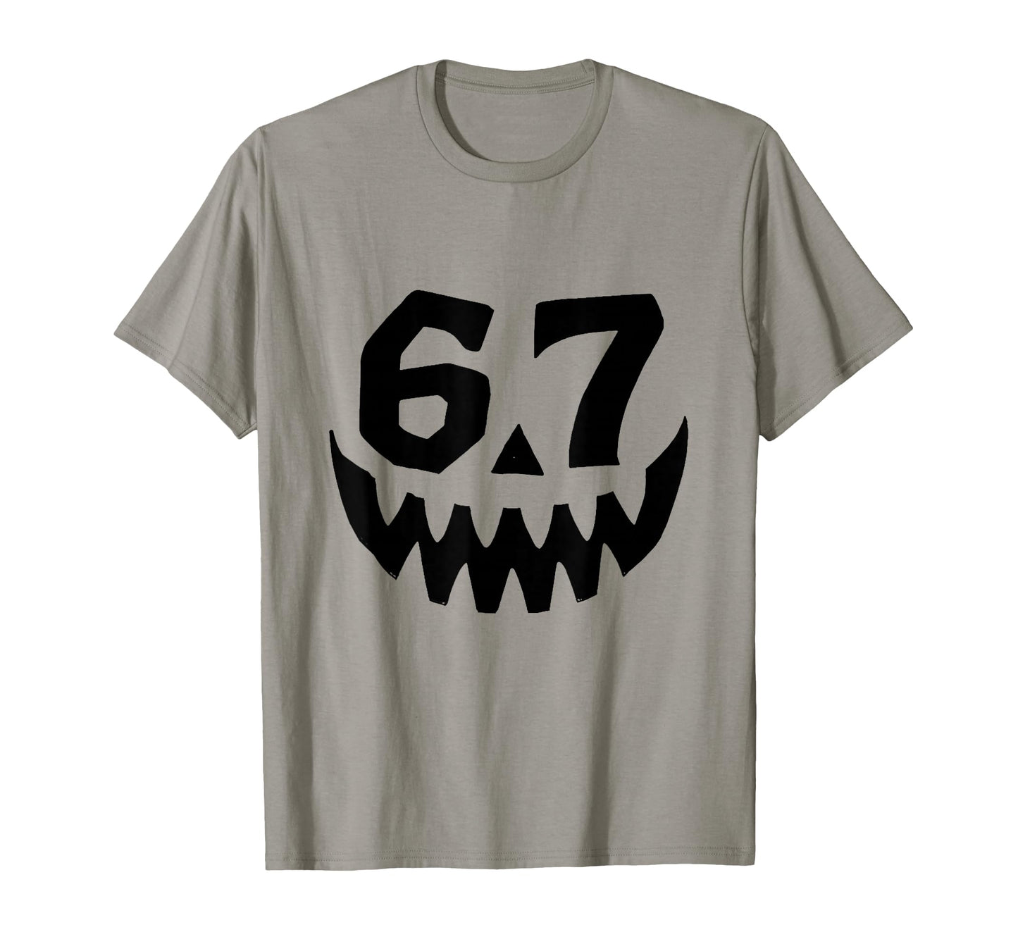 Number 67 Matching Six Seven 6 7 Meme 6 7 Halloween Costume T-Shirt